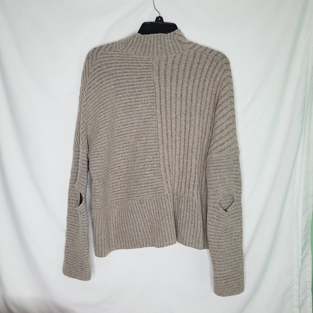 ALL SAINTS Terra Jumper Wool Blend Funnel Neck Ribbed Sweater MEDIUM - Picture 13 of 13